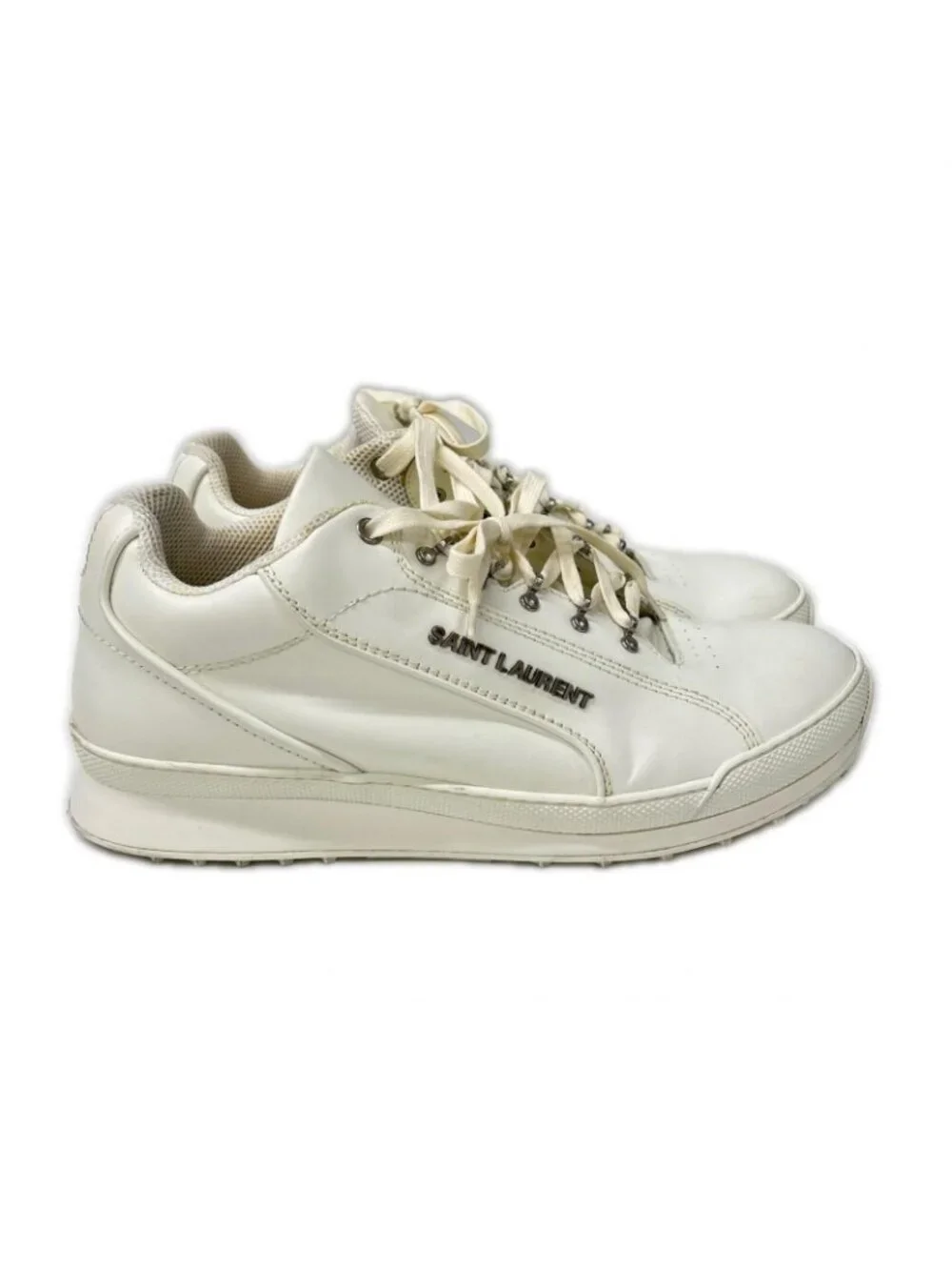 Saint Laurent Paris Jump Leather Sneakers
